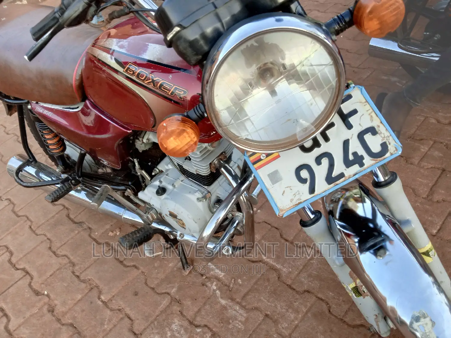 Bajaj Boxer 2024 Red