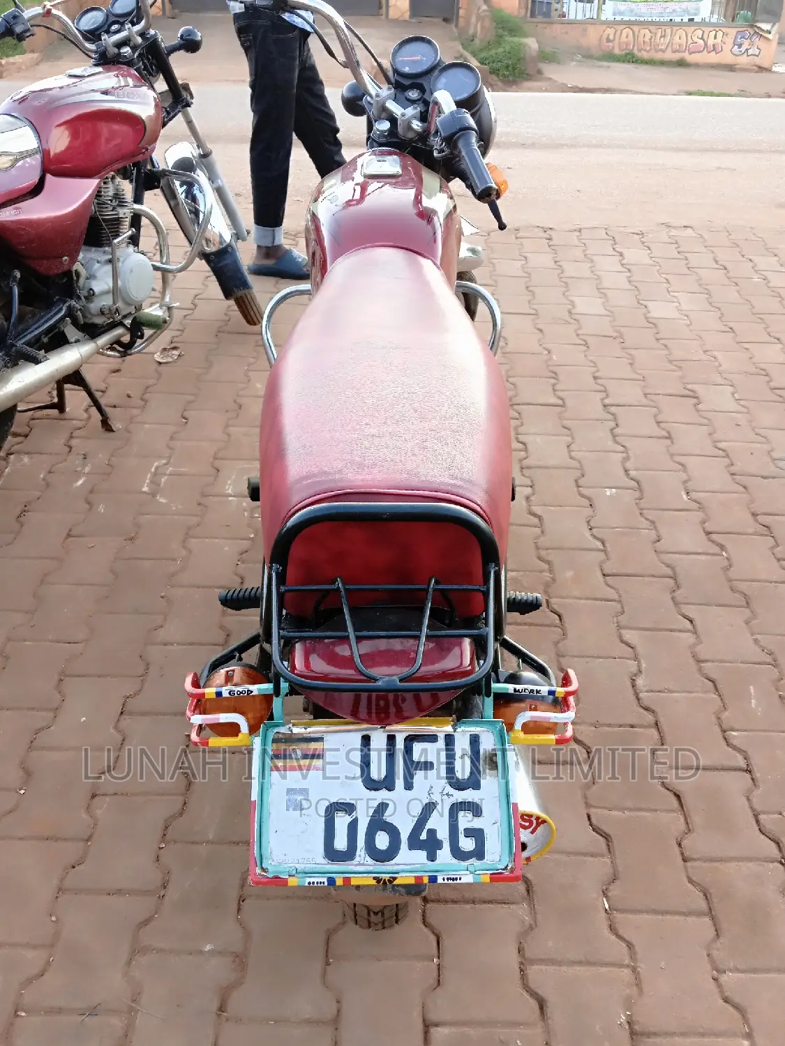 Bajaj Boxer 2023 Red