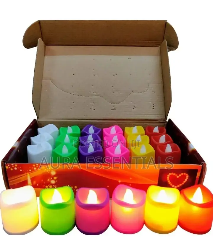 Stylish 24pcs Led Tea Lights Candles