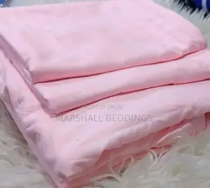 6*6 Pink Cotton Bedsheets