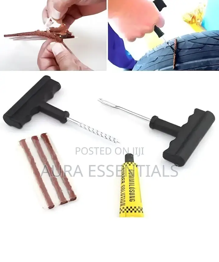 Car / Vehicle Tubeless Tire Repair Kit