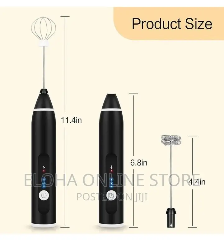 2 In 1 Electric Milk Frother