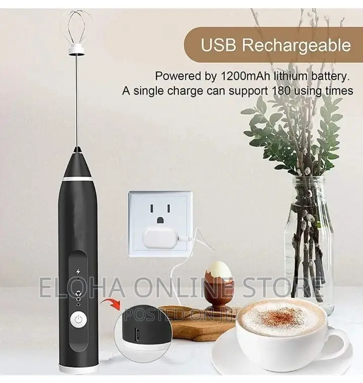 2 In 1 Electric Milk Frother