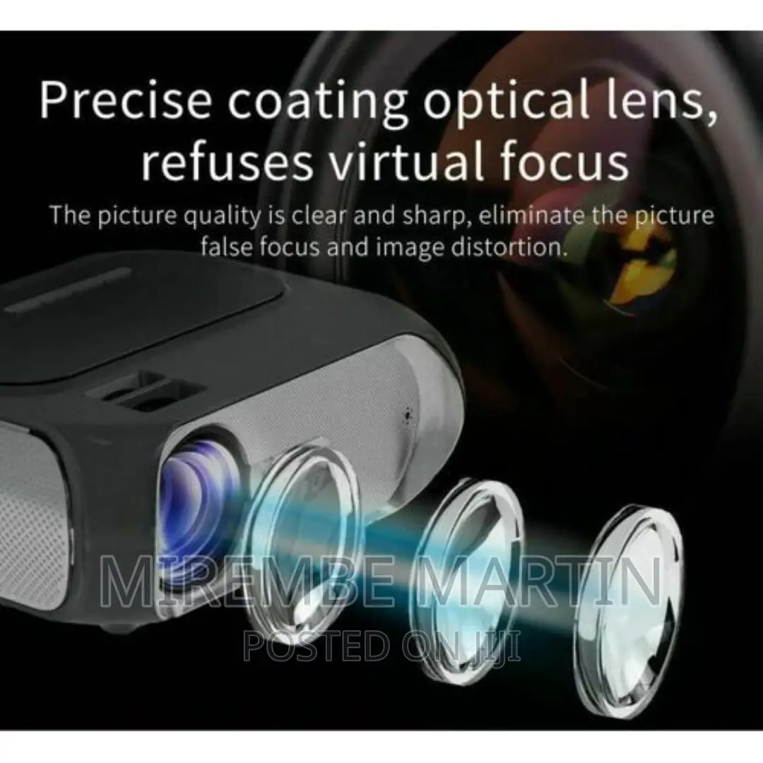 Borrego T 7 HD 1080P Smart Home Theater Projector