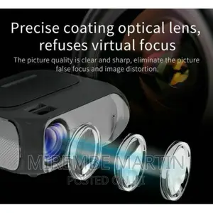 Borrego T 7 HD 1080P Smart Home Theater Projector
