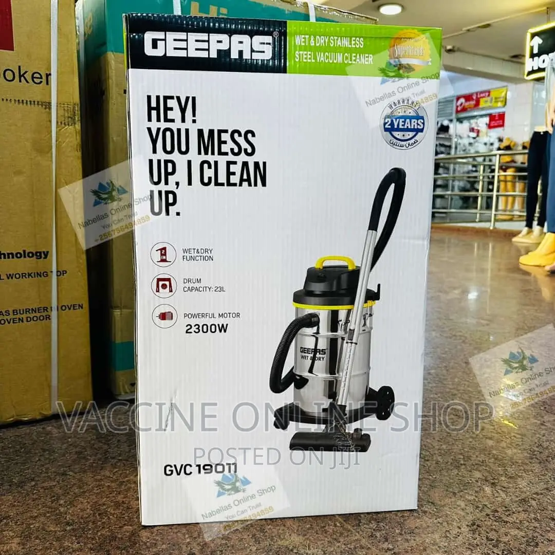 Geepas Vacuum Cleaner 23lwet and Dry/Geepas Vacuum Cleaner