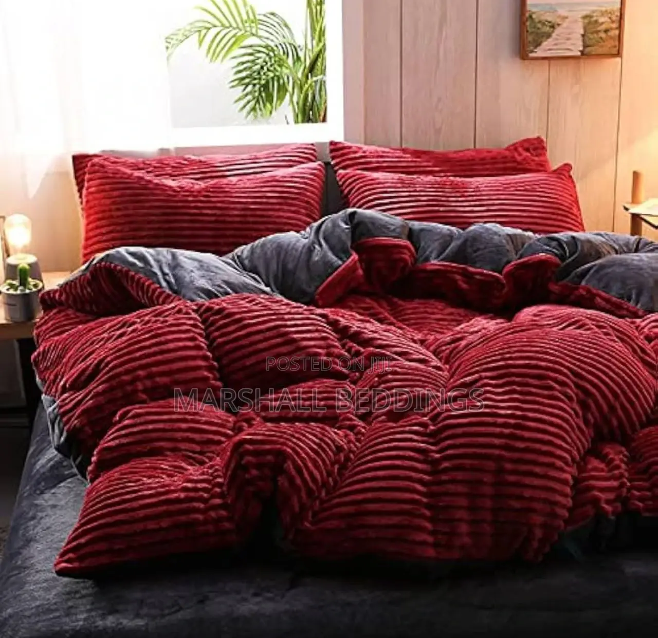 Woolen Volvet Bedcover