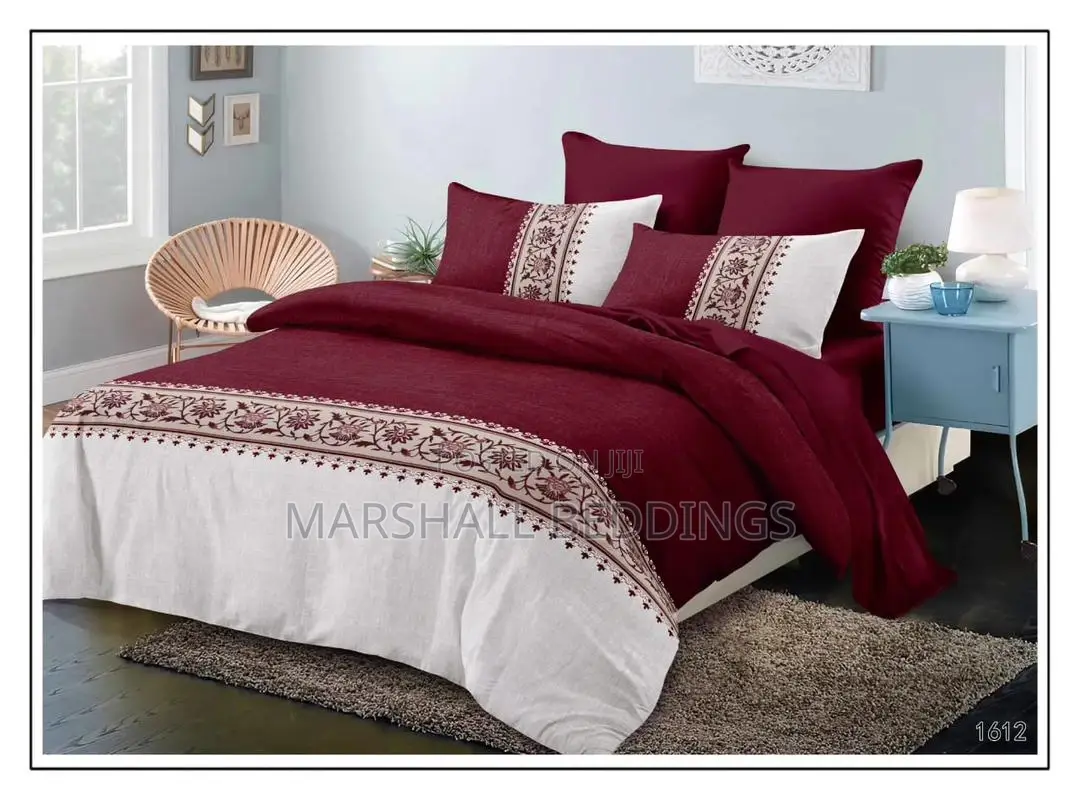 6*6 Duvet Set With Bedsheet and Pillowcases