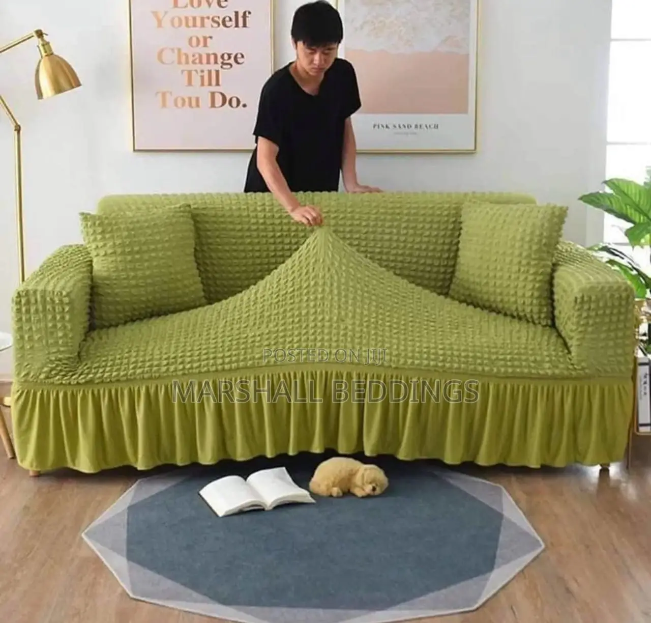 3 Sofa Seater Elastic Cover