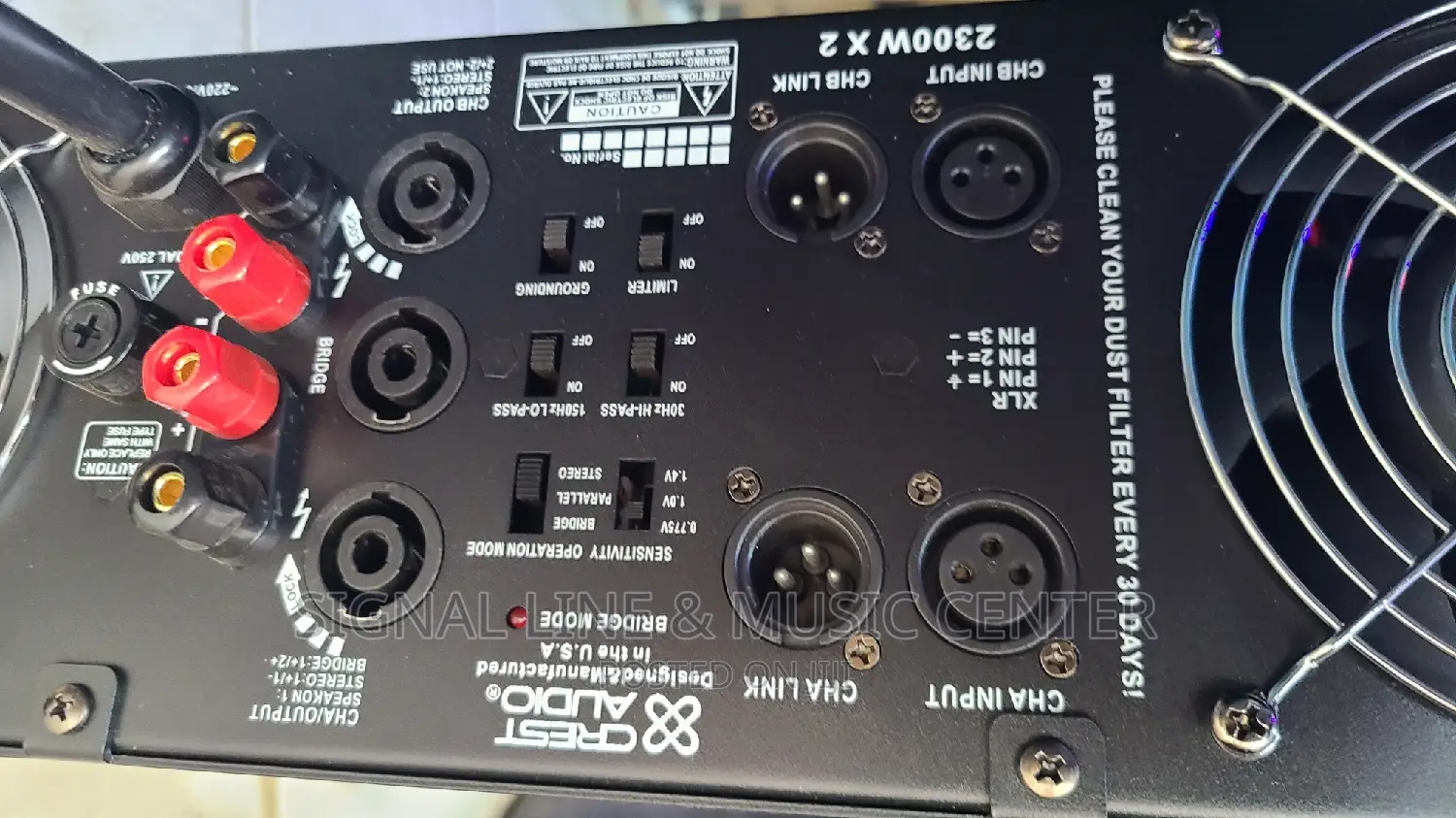 Crest Audio (Ca12 ) Power Amplifire