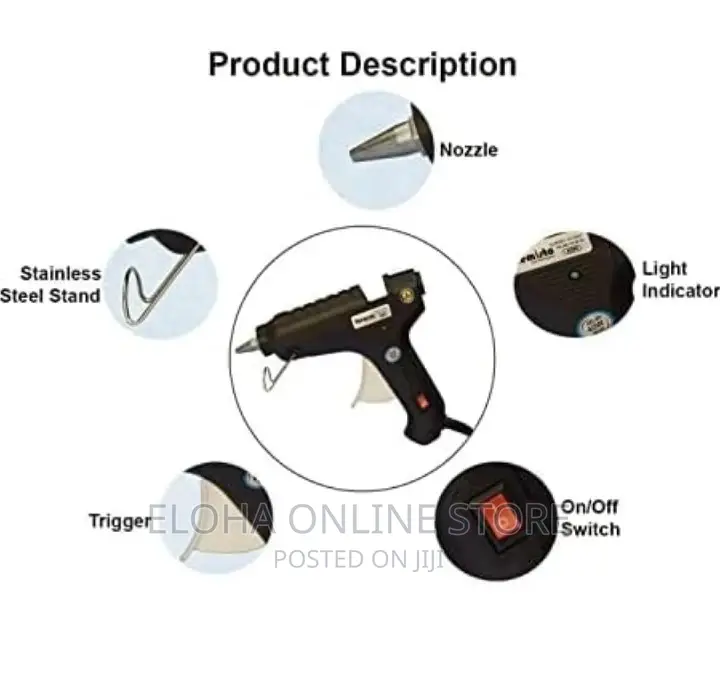 New Hot Glue Gun With Glue Sticks