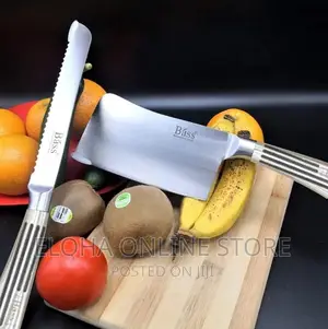 9 PCS Knife Set With Rotating Table