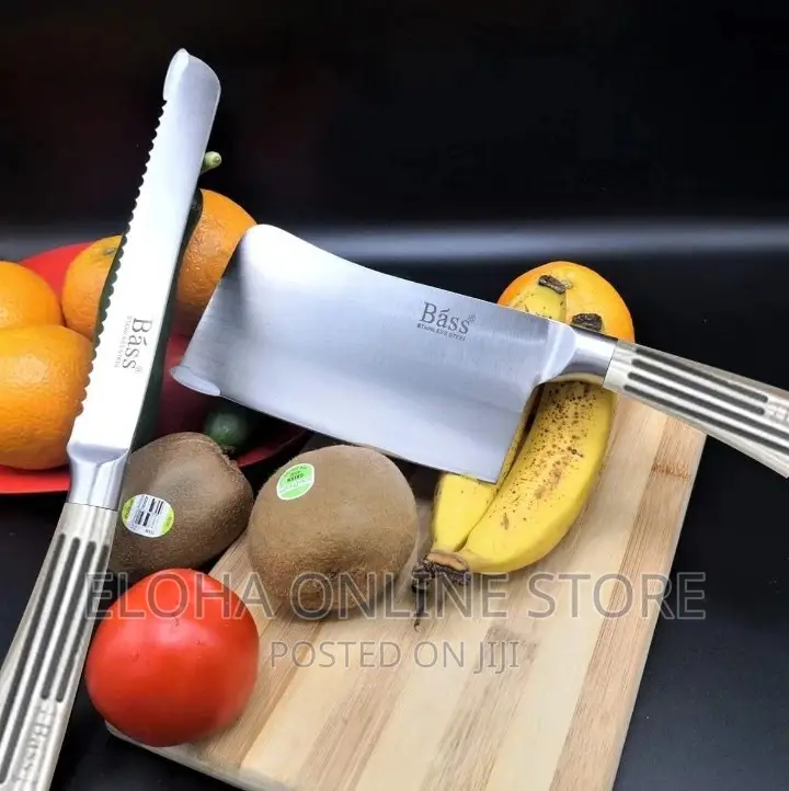 9 PCS Knife Set With Rotating Table