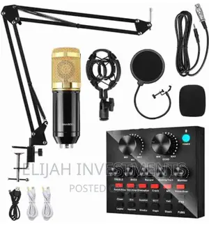 Upgraded Professional Condenser Microphone Bundle