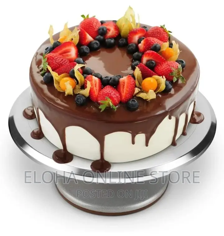 12 Inch Rotating Cake Plate / Stand
