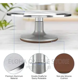 12 Inch Rotating Cake Plate / Stand