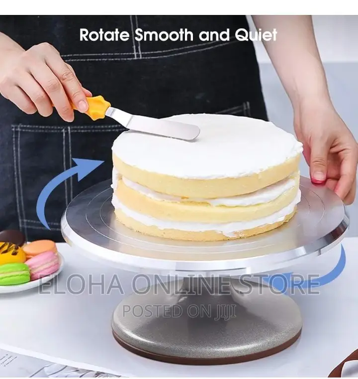 12 Inch Rotating Cake Plate / Stand