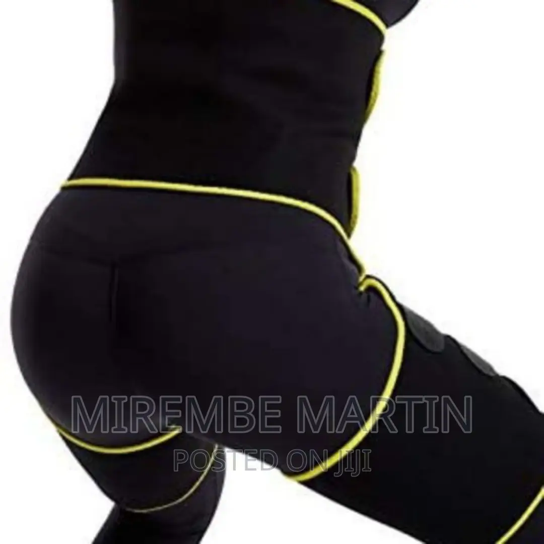 3in1 Sweat Slim Thigh Trimmer, Waist Trainer Slimming Belt