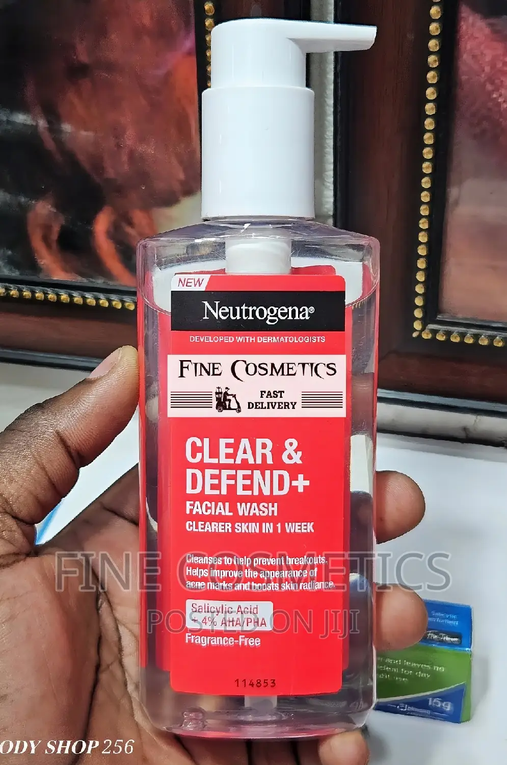 NEUTROGENA Clear and Defend+ Facial Wash With SALICYLIC ACID