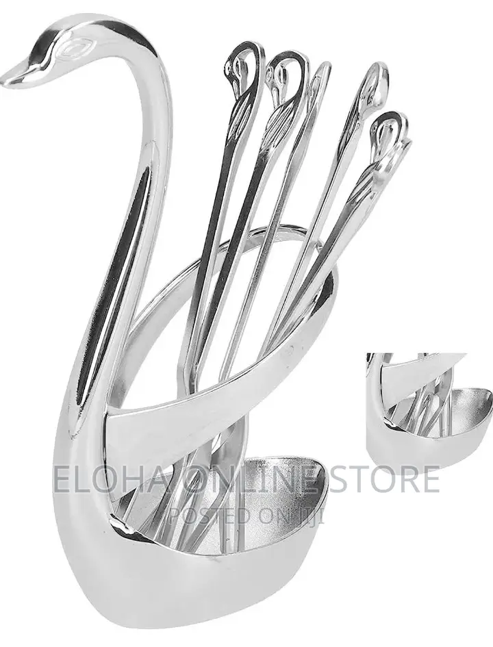 Stainless Steel Swan Shape Tableware