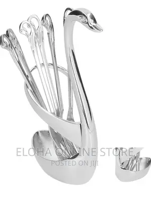 Stainless Steel Swan Shape Tableware