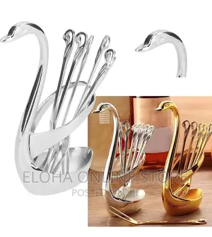 Stainless Steel Swan Shape Tableware