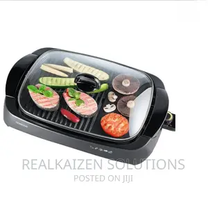 KENWOOD Total Clean Black Electric Health Grill 1700W