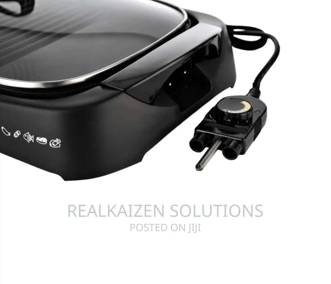 KENWOOD Total Clean Black Electric Health Grill 1700W