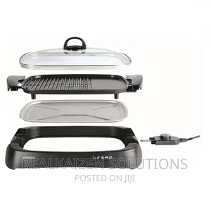 KENWOOD Total Clean Black Electric Health Grill 1700W