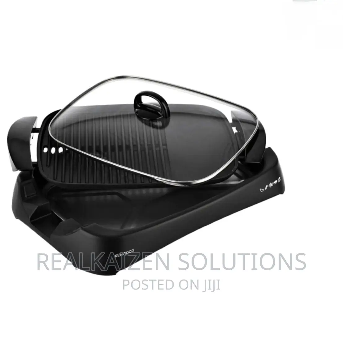 KENWOOD Total Clean Black Electric Health Grill 1700W