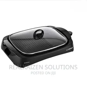 KENWOOD Total Clean Black Electric Health Grill 1700W