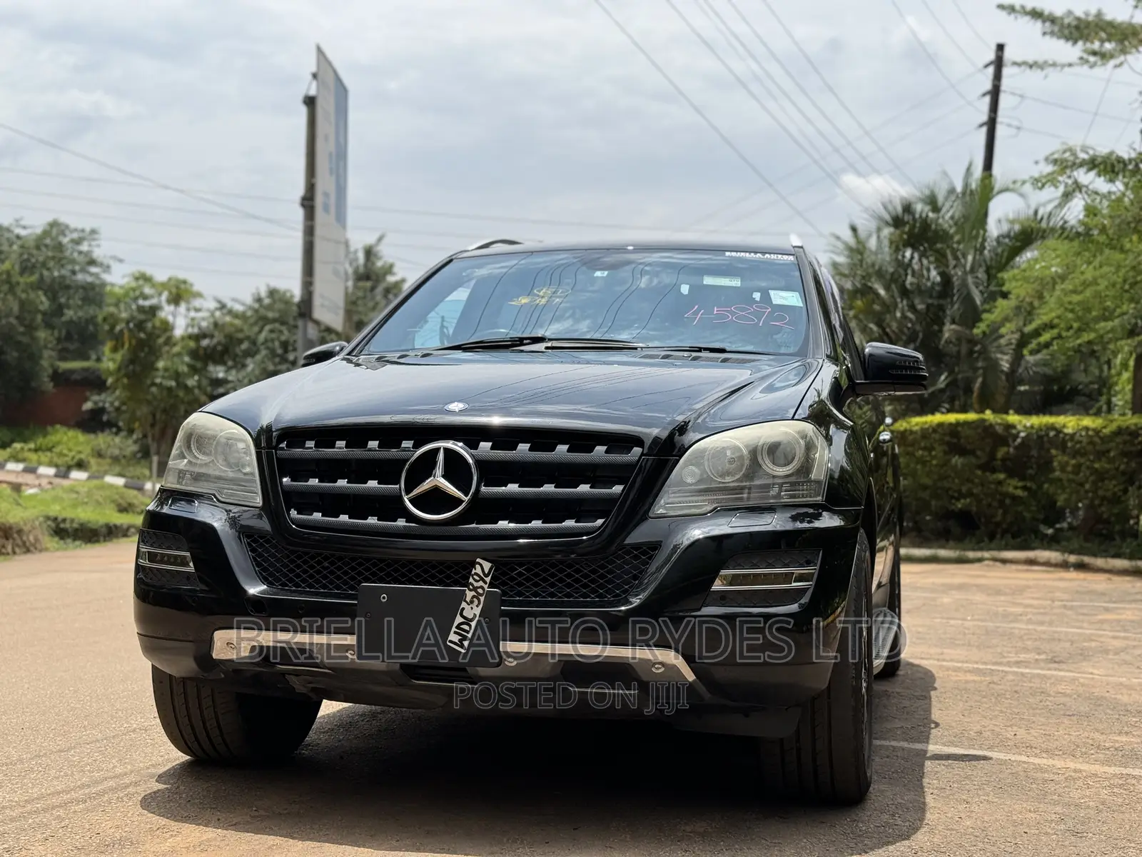 Mercedes-Benz M Class 2011 Black