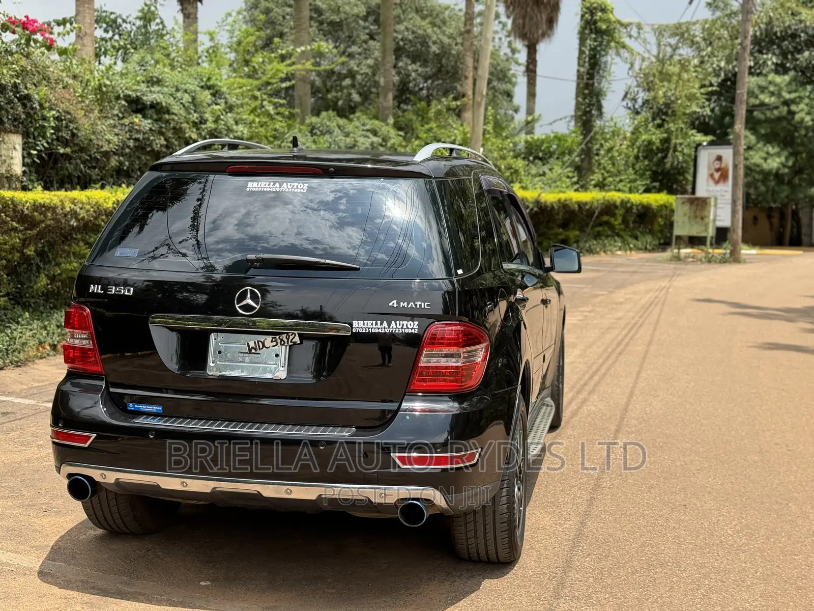 Mercedes-Benz M Class 2011 Black