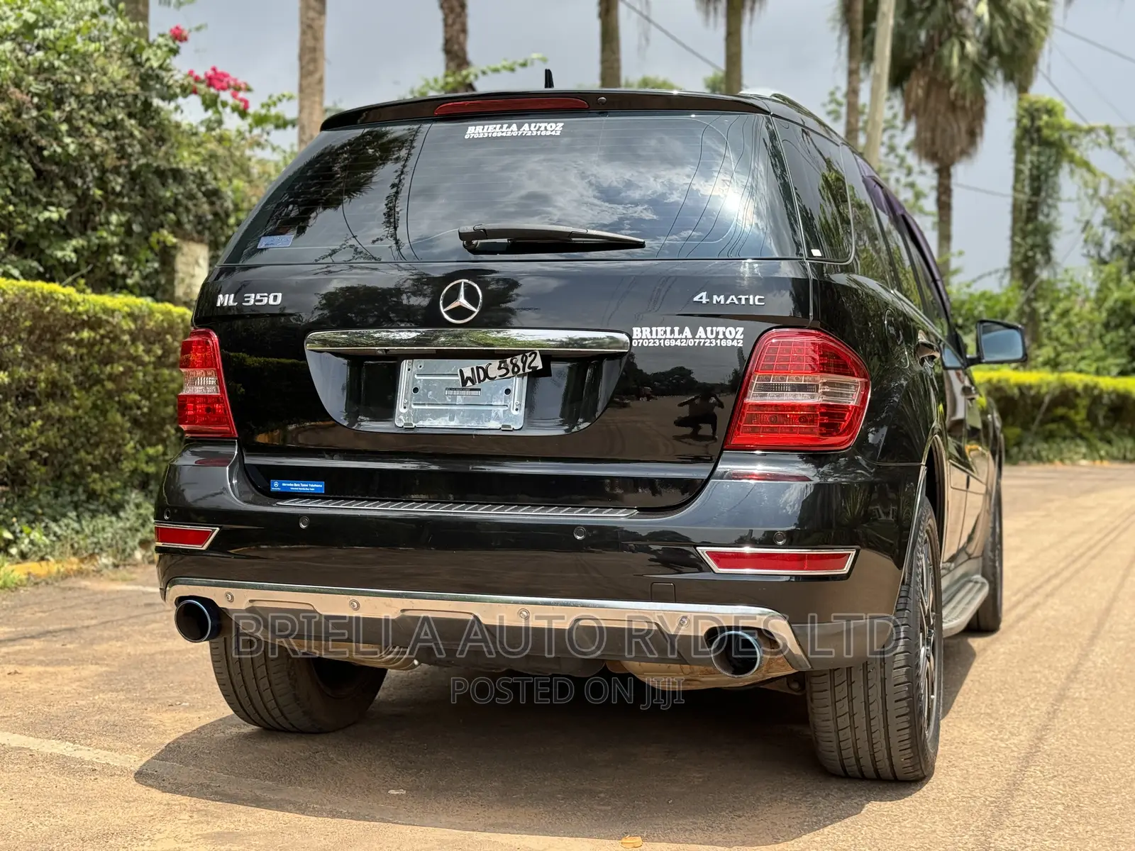 Mercedes-Benz M Class 2011 Black