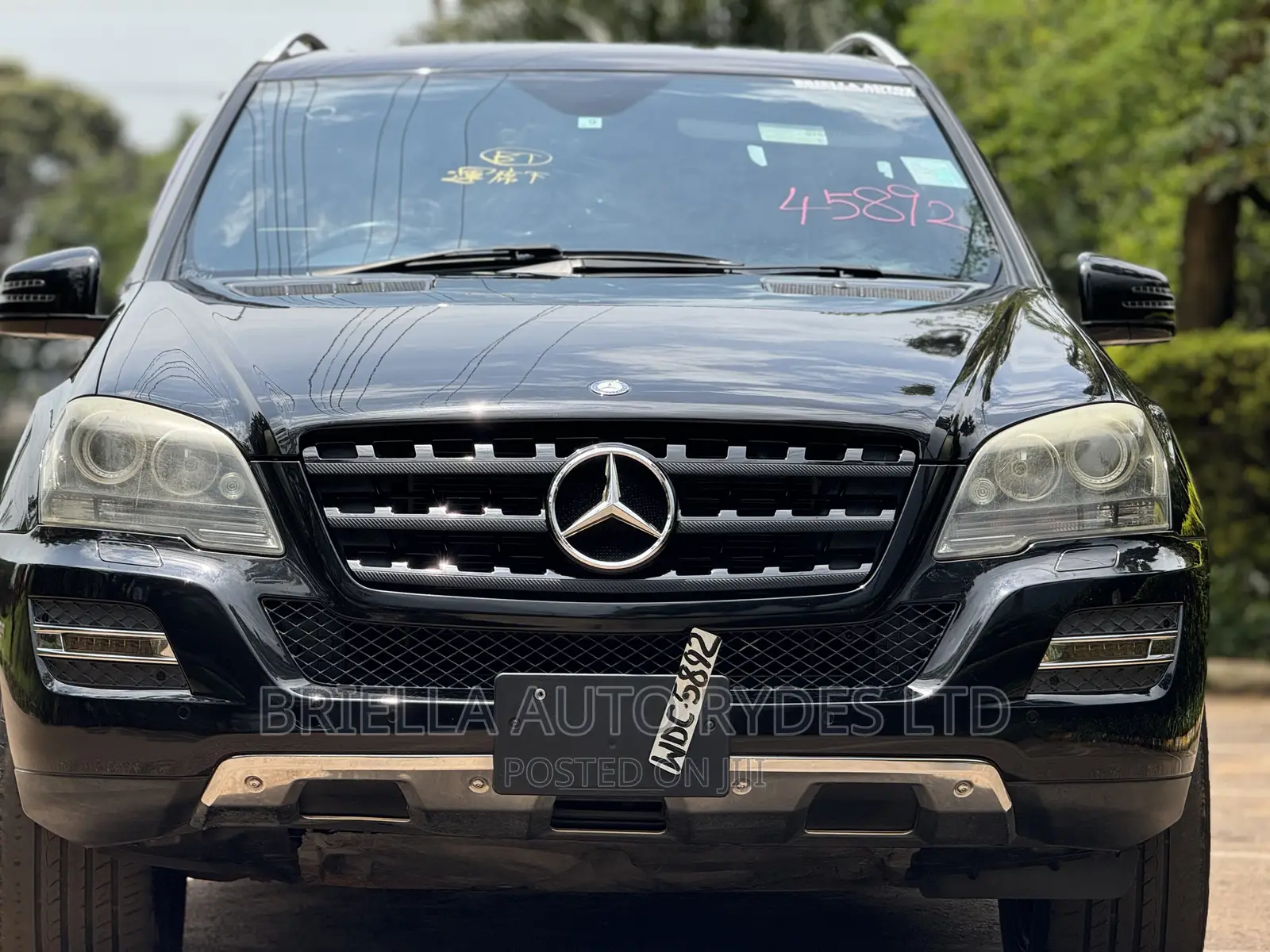 Mercedes-Benz M Class 2011 Black
