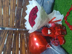 A Collection of Bouquet Teddy Bear Balloon and More