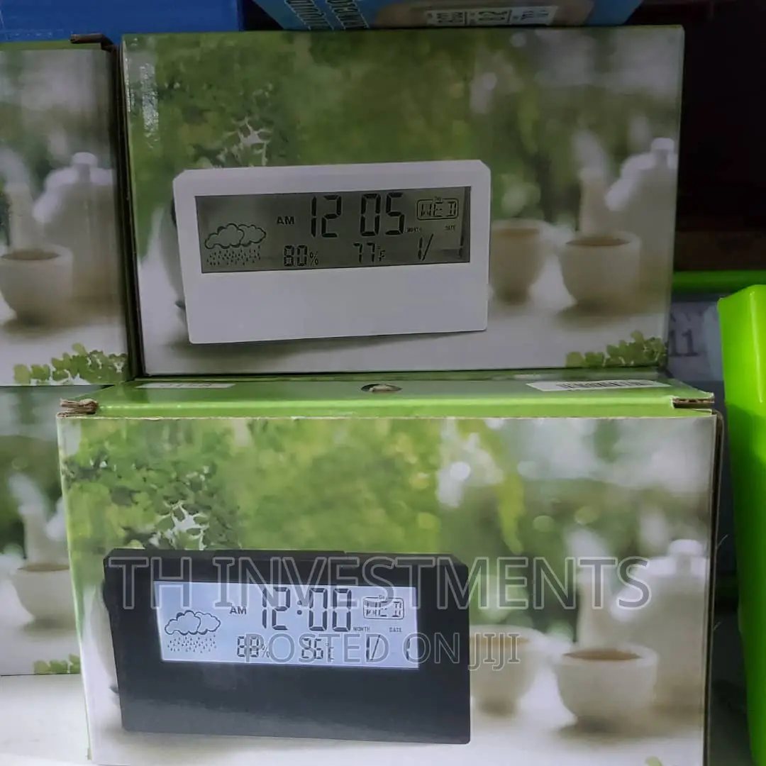 Transparent Alarm Clock.