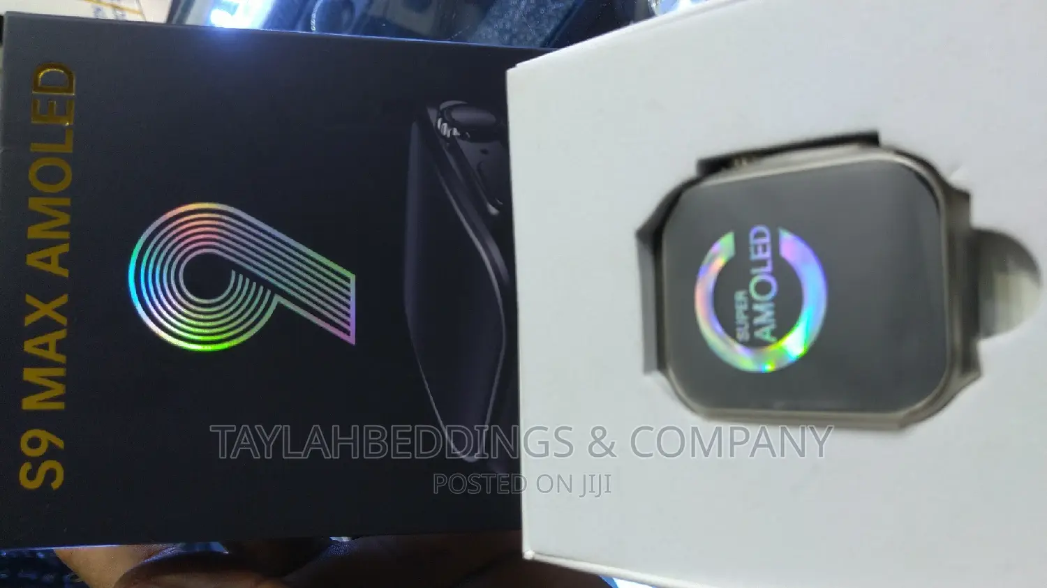 S9 Max Amoled Smart Watch