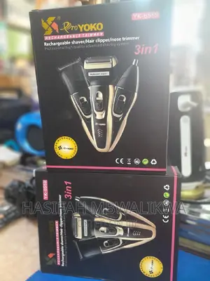 Proyoko 3 in 1 Rechargeable Shaver/Hair Clipper/Nose Trimmer