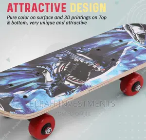 Wood Deck Skating Board for Kids