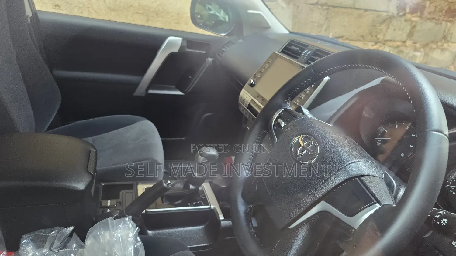 New Toyota Land Cruiser Prado 2023 Black