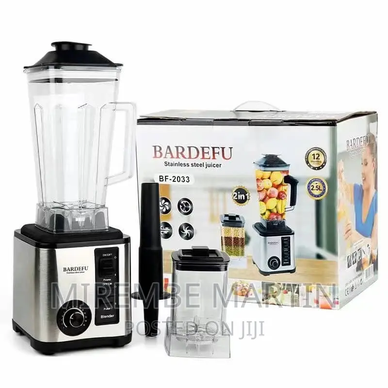 2 in 1high Performance Power Blender 2.5l Bf-2033 Bardefu
