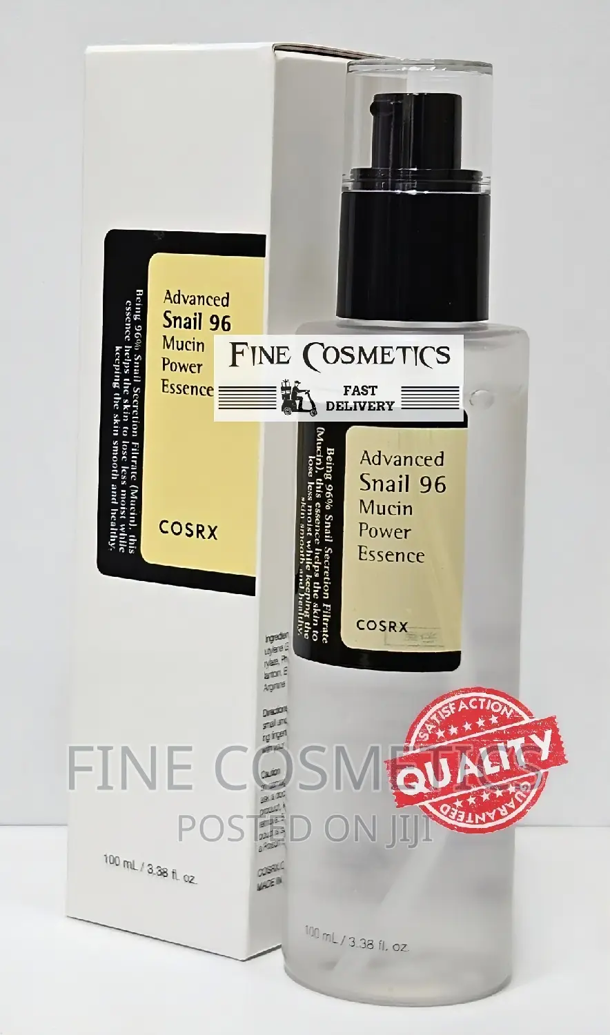 Advanced Snail 96% COSRX Snail Mucin Power Essence Serum.