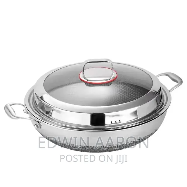Stainless Steel Non-Stick Double Sided Frying Pan