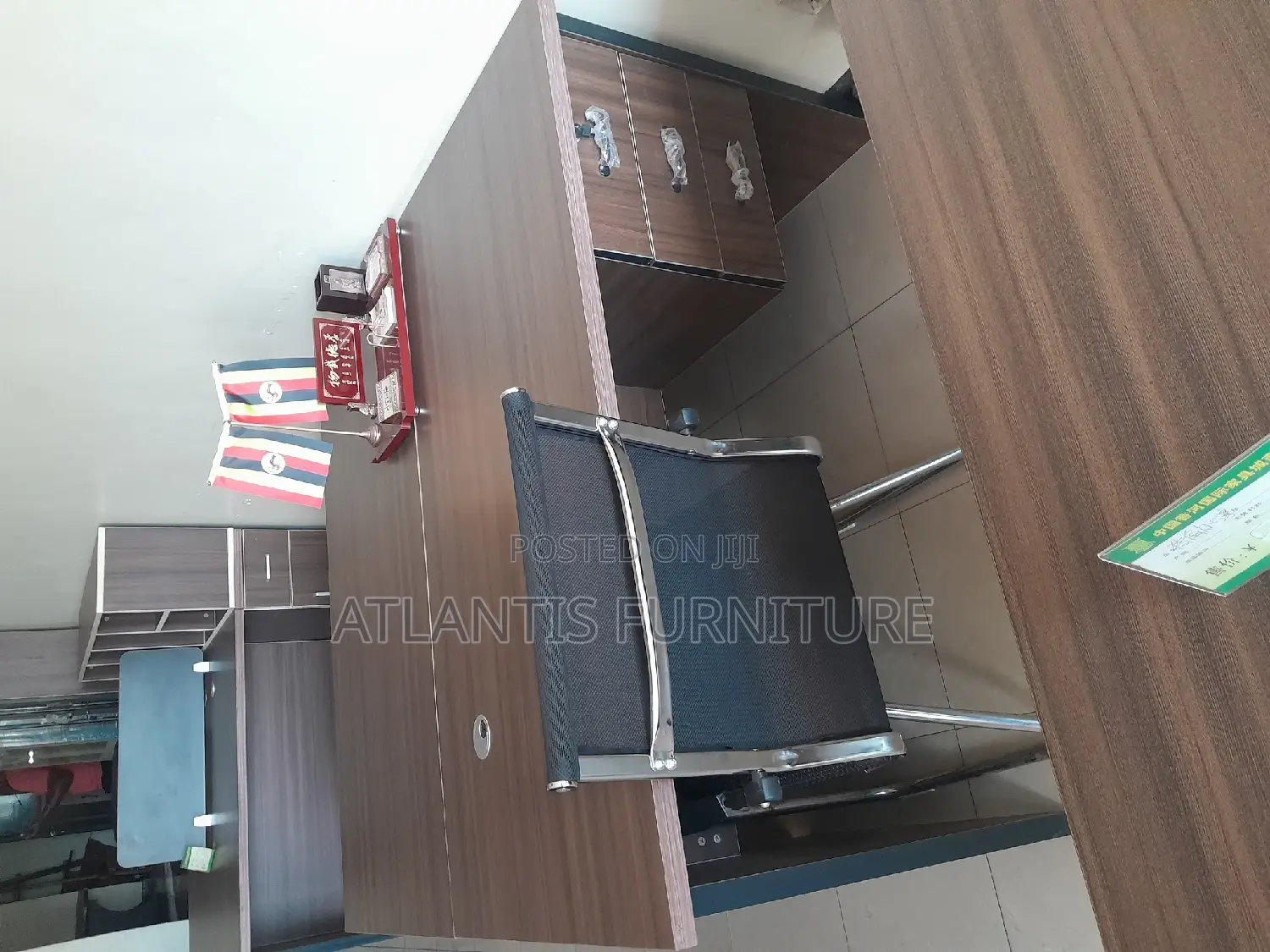 140cm Desk With Storage Space