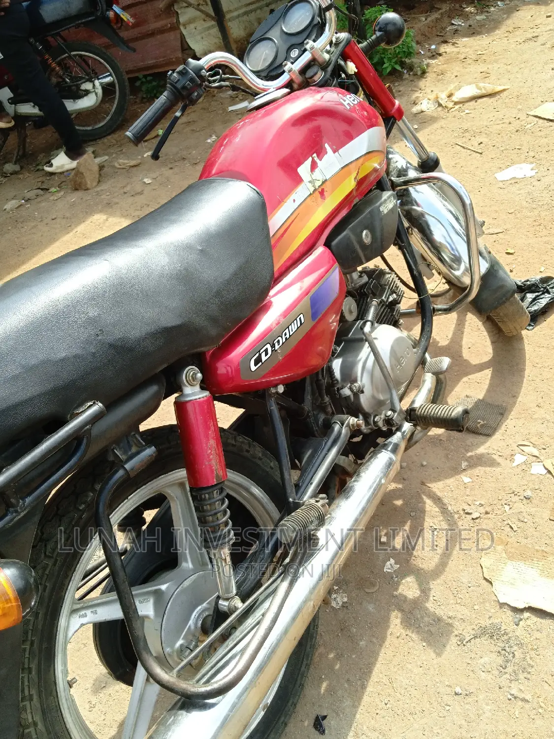 Hero Dawn 125 2023 Red