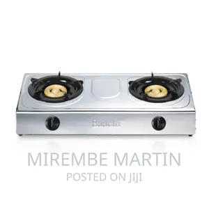 Saachi Double Burner Gas Stove Cooker
