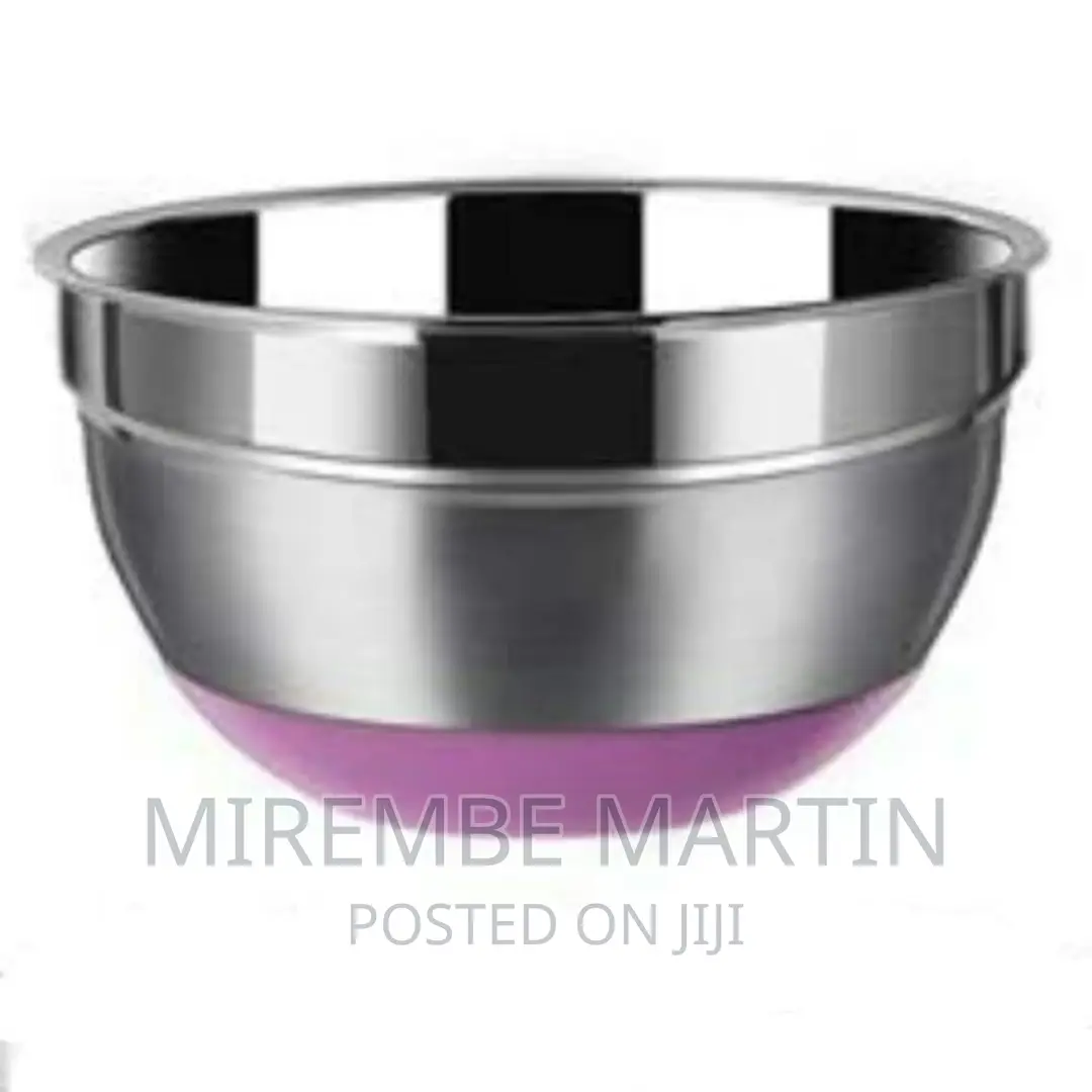 24cm Kitchen Steel Mixing Bowl for Baking Cooking Salad