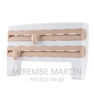 In 1 Cling Film, Paper Towel and Foil Storage Rack