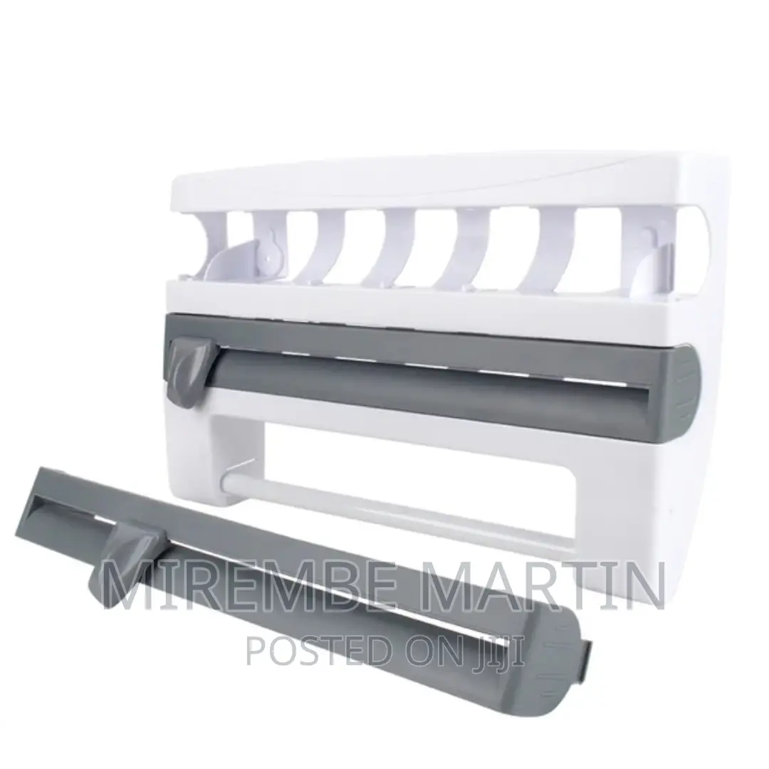 In 1 Cling Film, Paper Towel and Foil Storage Rack